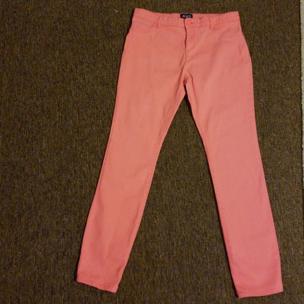 Girl's children's place hot pink pants.